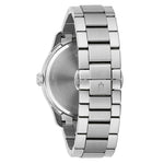 Bulova Classic 96B391 analog herrklocka med silver urtavla och armband i rostfritt stål