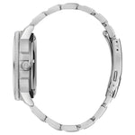 Bulova Marine Star 96A289 analog herrklocka med blå urtavla och armband i rostfritt stål