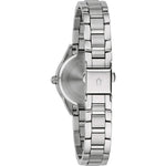 Bulova Sutton 96P255 analog damklocka med grå urtavla och armband i rostfritt stål