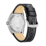 Citizen Eco Drive BM8560-29EE analog herrklocka med svart urtavla och armband i läder