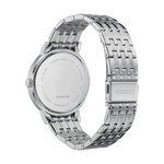 Citizen Classic BI5070-57A analog herrklocka med vit urtavla och armband i rostfritt stål