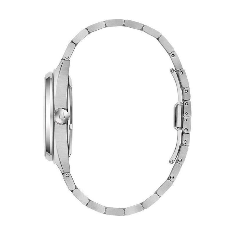 Bulova Classic  96A293 analog herrklocka med svart urtavla och armband i rostfritt stål