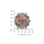 Citizen Promaster Sky Ø40mm CA4664-60X analog herrklocka med brun urtavla och armband i rostfritt stål