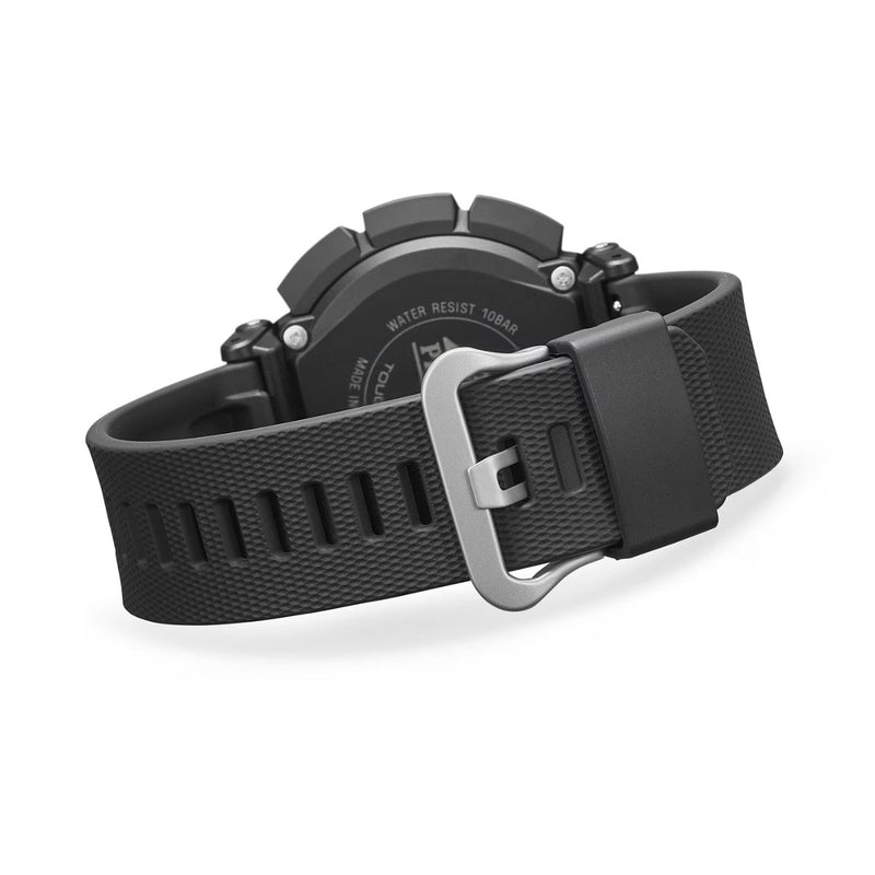 Casio PRO TREK PRG-340-1ER digital unisexklocka med svart urtavla och armband i resin