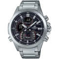 Casio Edifice Chronograph ECB-30D-1AEF ana-digi herrklocka med grå urtavla och armband i rostfritt stål