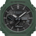 Casio G-Shock GA-B2100-3AER analog herrklocka med svart urtavla och armband i gummi