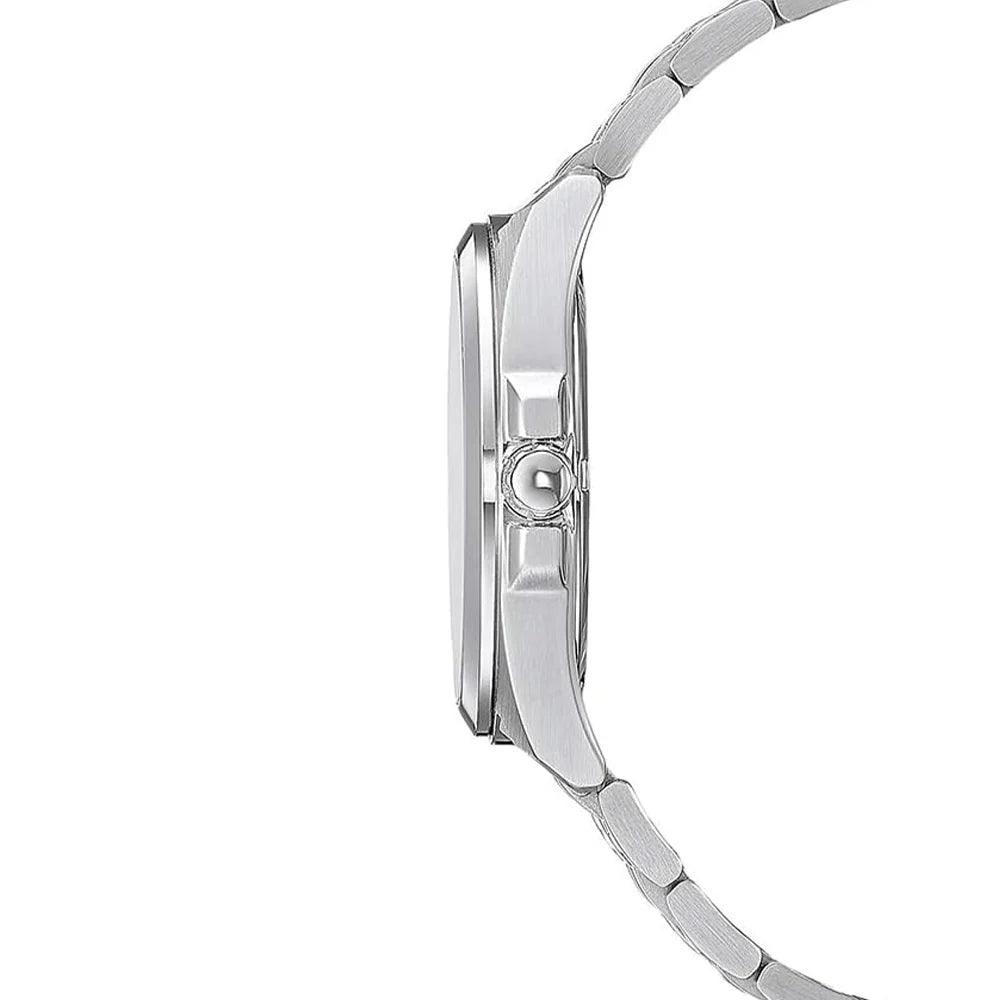 Citizen Classic BM7108-81A analog herrklocka med vit urtavla och armband i rostfritt stål