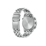 Citizen Eco-Drive Promaster CB5860-86E analog herrklocka med svart urtavla och armband i rostfritt stål