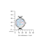 Citizen Eco-Drive Elegance EM0990-81Y analog damklocka med rosa urtavla och armband i rostfritt stål
