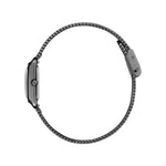 Citizen Eco-Drive EW5597-63L analog damklocka med blå urtavla och armband i rostfritt stål