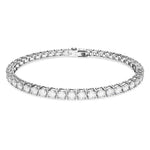 Swarovski Matrix Tennis Silver Armband
