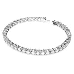Swarovski Matrix Tennis Silver Armband