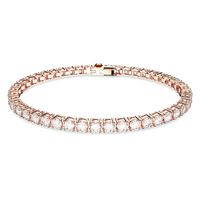 Swarovski Matrix Tennis Roséguld Armband