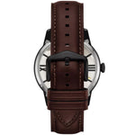 Fossil Townsman Auto ME3098 analog herrklocka med brun urtavla och armband i läder