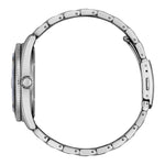 Citizen Marine Eco-Drive AW1760-81E analog herrklocka med svart urtavla och armband i rostfritt stål