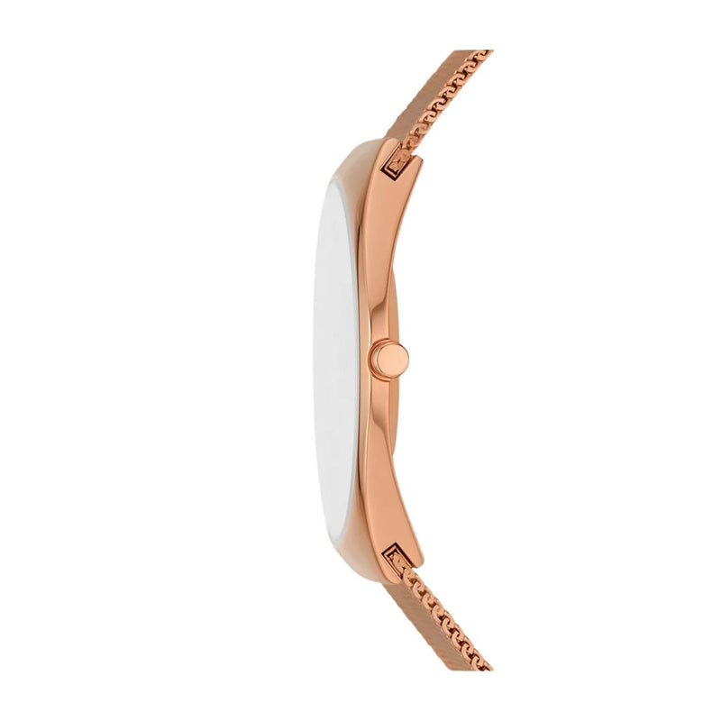 Skagen Grenen SKW6827 analog damklocka med silver urtavla och armband i rostfritt stål