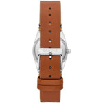 Skagen Grenen lille sola SKW3086 analog damklocka med vit urtavla och armband i läder