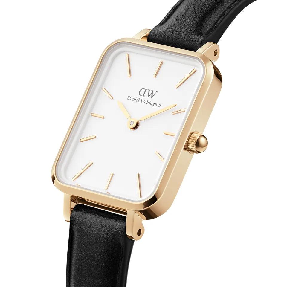 Quadro Pressed Sheffield Gold DW00100559 från  Daniel Wellington – Märkesklocka hos Kronura