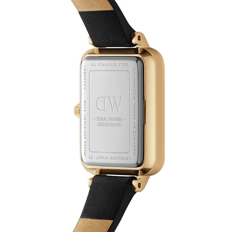 Quadro Pressed Sheffield Gold DW00100559 från  Daniel Wellington – Märkesklocka hos Kronura