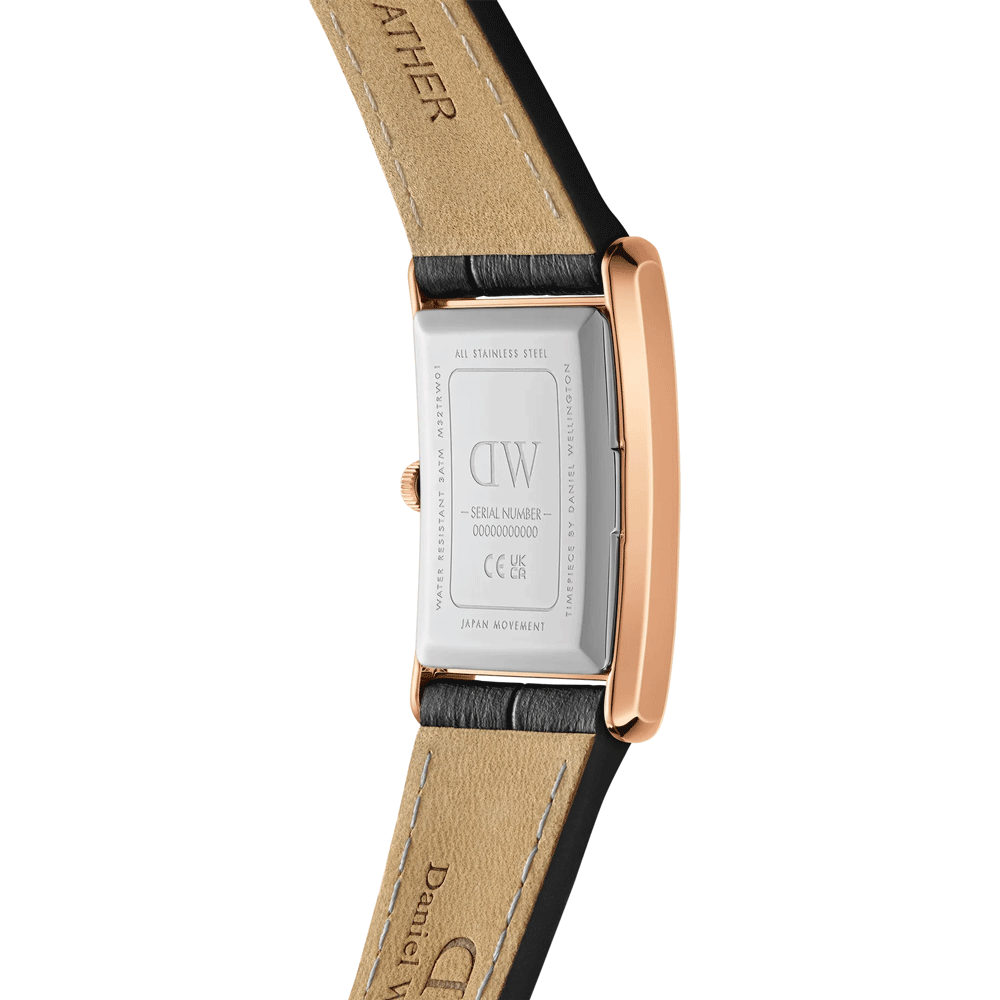 Daniel Wellington Bound Black Crocodile Rose Gold DW00100698 från  Daniel Wellington – Märkesklocka hos Kronura