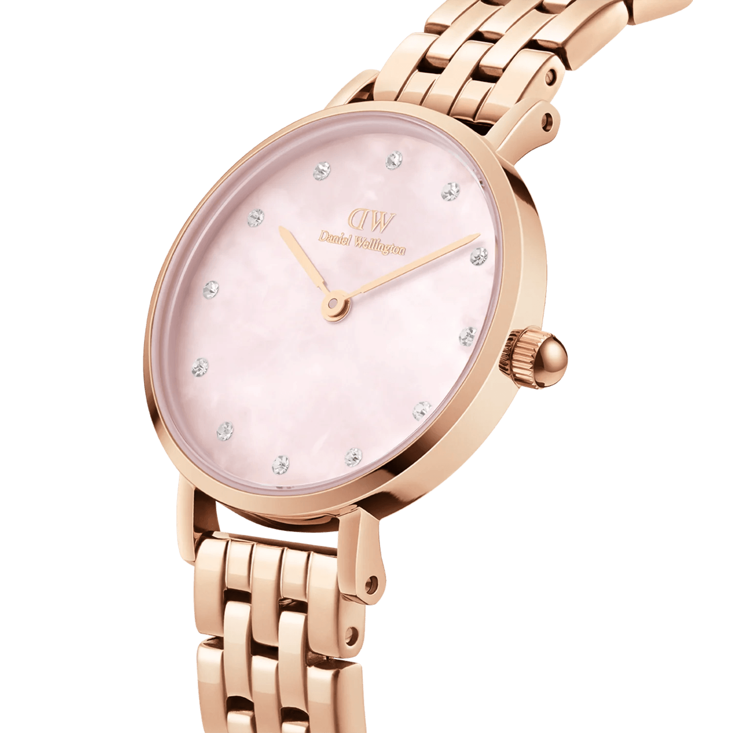 Daniel Wellington Petite Lumine 5-Link Melrose från  Daniel Wellington – Märkesklocka hos Kronura