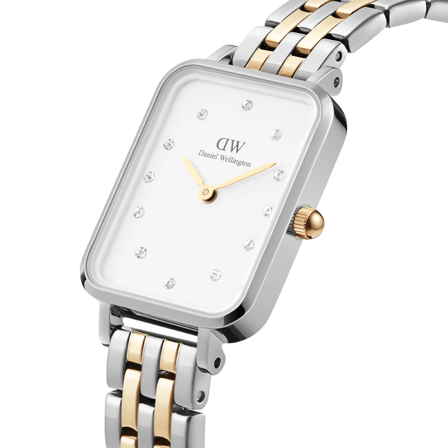 Daniel Wellington Quadro Lumine 5-link two-tone från  Daniel Wellington – Märkesklocka hos Kronura