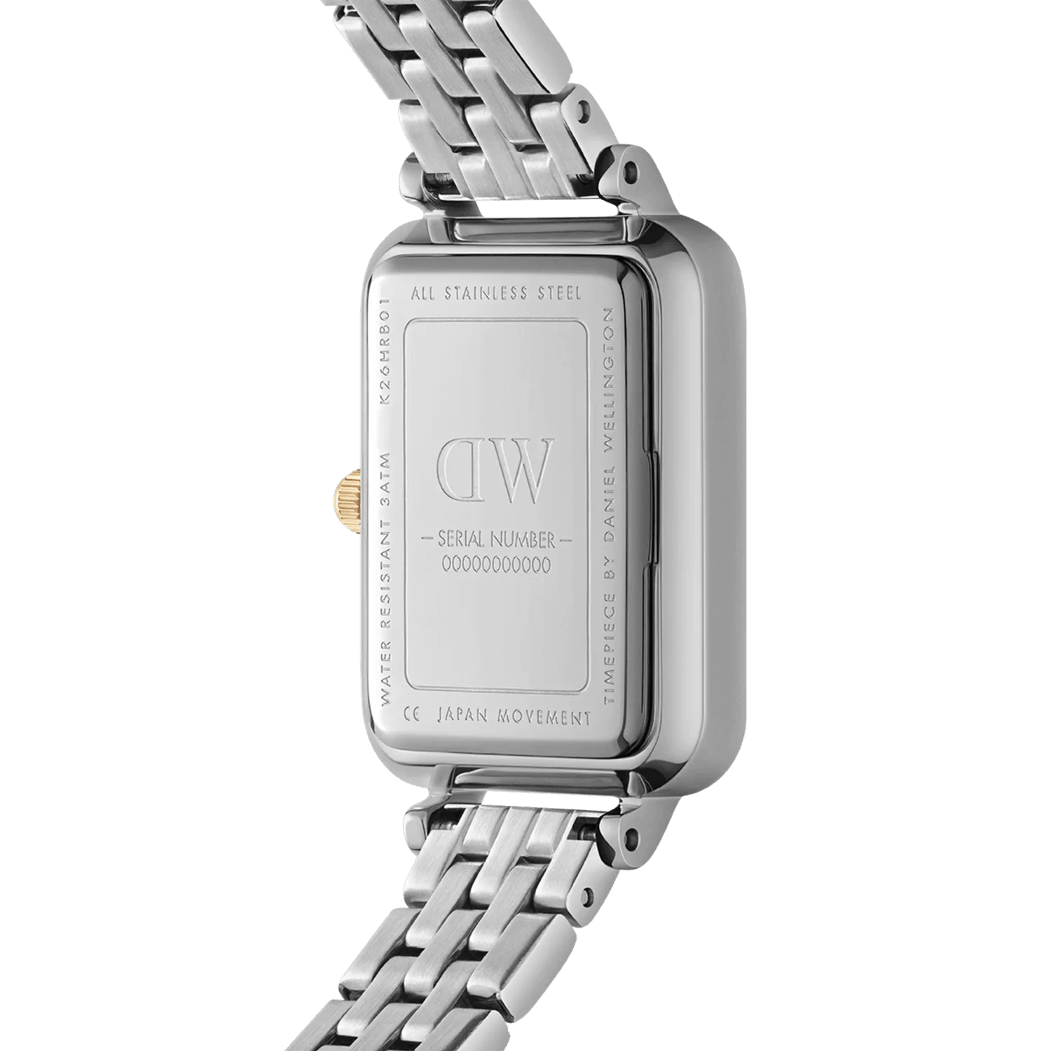 Daniel Wellington Quadro Lumine Bezel 5-Link Two-Tone MOP från  Daniel Wellington – Märkesklocka hos Kronura