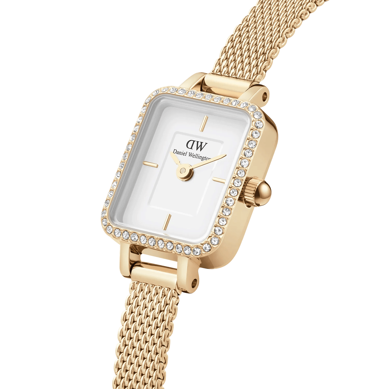 Daniel Wellington Quadro Mini Lumine Bezel Gold från  Daniel Wellington – Märkesklocka hos Kronura