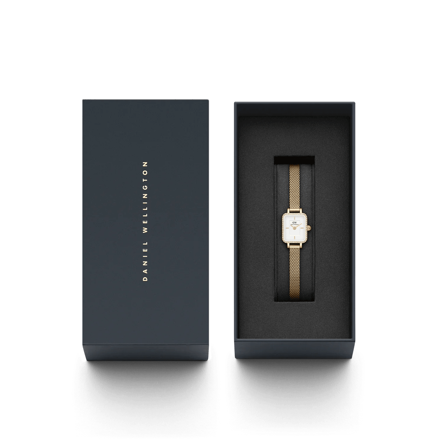 Daniel Wellington Quadro Mini Lumine Bezel Gold från  Daniel Wellington – Märkesklocka hos Kronura