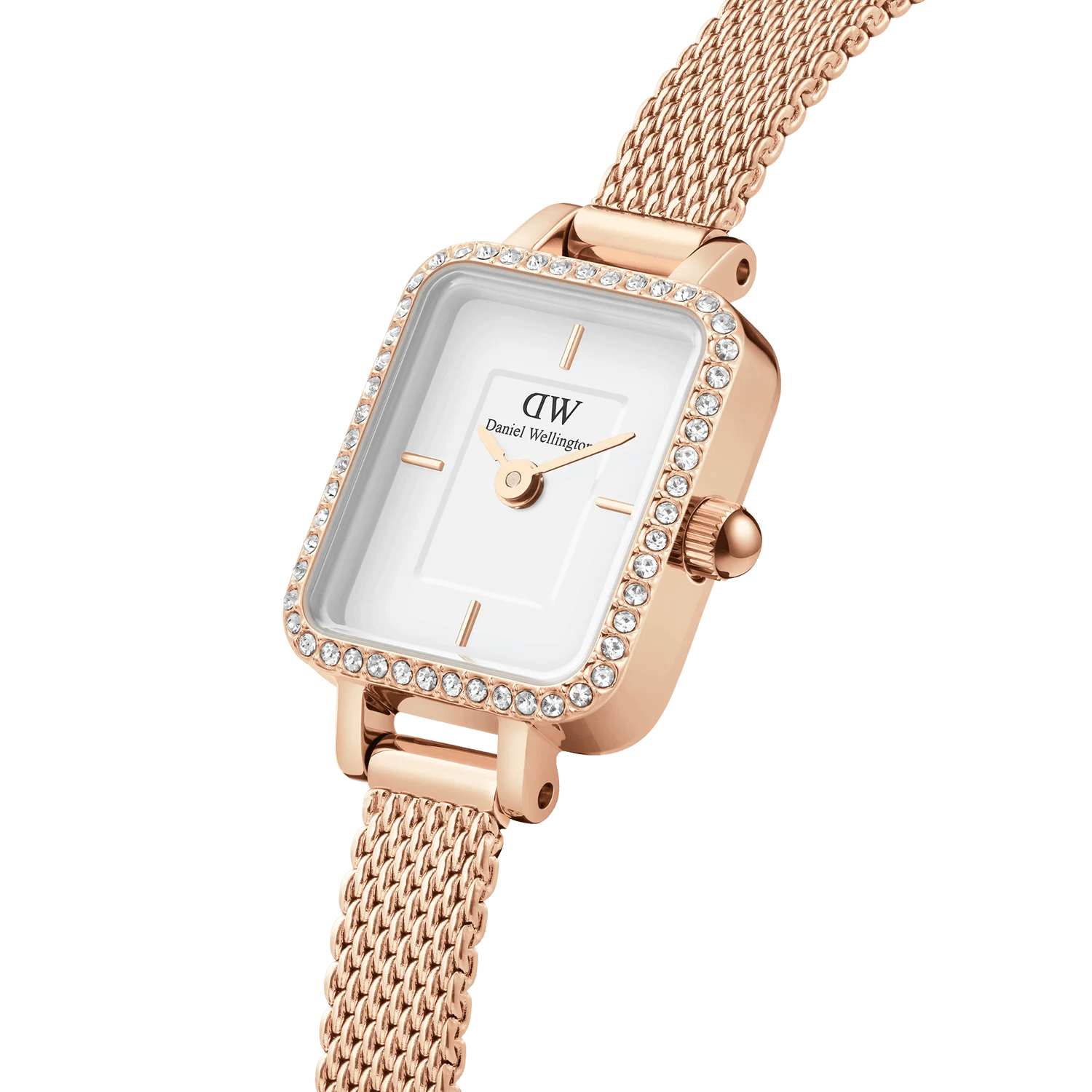 Daniel Wellington Quadro Mini Lumine Bezel Rose Gold från  Daniel Wellington – Märkesklocka hos Kronura