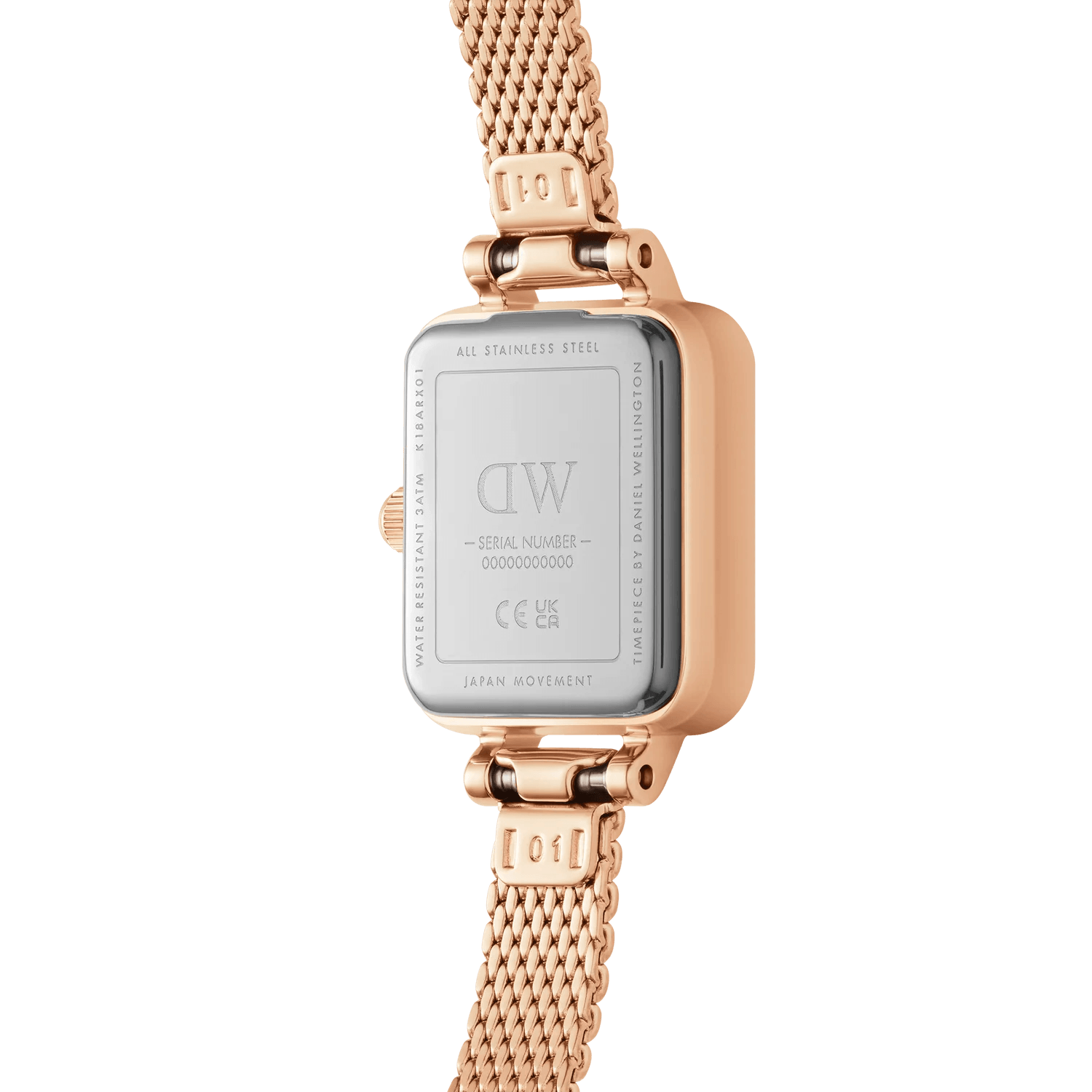 Daniel Wellington Quadro Mini Lumine Bezel Rose Gold från  Daniel Wellington – Märkesklocka hos Kronura