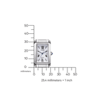 Citizen L Eco-Drive EW5620-55A analog damklocka med silver urtavla och armband i rostfritt stål
