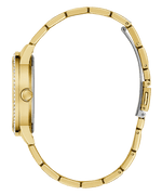Guess Tone Guld Damklocka GW0747L2 analog damklocka med guld urtavla och armband i rostfritt stål