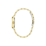 Guess Dress Charlotte GW0767L2 analog damklocka med vit urtavla och armband i rostfritt stål