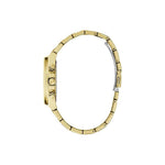 Guess Dress Equality GW0769L2 analog damklocka med guld urtavla och armband i rostfritt stål