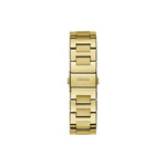 Guess Dress Equality GW0769L2 analog damklocka med guld urtavla och armband i rostfritt stål