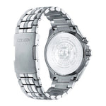 Citizen Radio Controlled CB0220-85E analog herrklocka med svart urtavla och armband i rostfritt stål