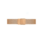 Daniel Wellington Quadro DW00100437 analog damklocka med grön urtavla och armband i rostfritt stål