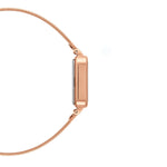 Daniel Wellington Quadro Studio DW00100519 analog damklocka med grön urtavla och armband i rostfritt stål