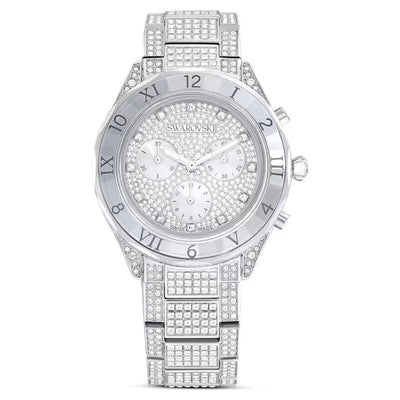 Swarovski Dextera lux 5668845 analog damklocka med silver urtavla och armband i rostfritt stål