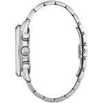 Bulova Sutton Classic 96B319 analog herrklocka med svart urtavla och armband i rostfritt stål