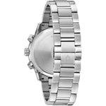 Bulova Sutton Classic 96B319 analog herrklocka med svart urtavla och armband i rostfritt stål