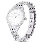 Swarovski Attract 5644062 analog damklocka med silver urtavla och armband i rostfritt stål