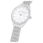 Swarovski Attract 5644062 analog damklocka med silver urtavla och armband i rostfritt stål