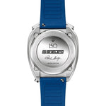 Bulova Shelby Racer Limited Edition 98B452 analog herrklocka med blå urtavla och armband i gummi