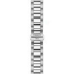 Tissot PR 100 T150.417.11.091.00 analog herrklocka med grön urtavla och armband i rostfritt stål