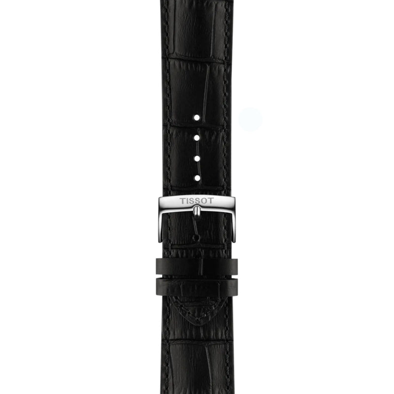 Tissot Chrono XL Classic T116.617.16.057.00 analog herrklocka med svart urtavla och armband i läder