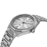 Tissot PRC 100 Solar T151.422.11.031.00 analog herrklocka med silver urtavla och armband i rostfritt stål