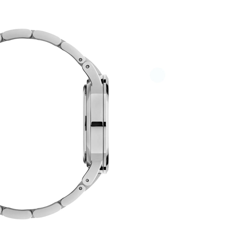 Daniel Wellington Iconic Link DW00100537 analog damklocka med grön urtavla och armband i rostfritt stål