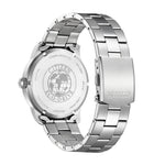 Citizen Classic Eco-Drive BM8550-81AC analog herrklocka med vit urtavla och armband i rostfritt stål